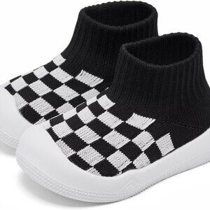 Breathable Non-Skid Infant Sneakers with Anti-Collision Toe Box for Safe Walking